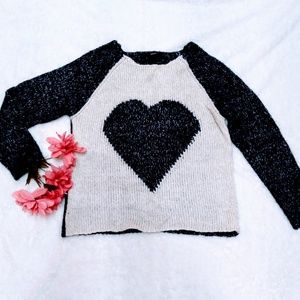 Cute HEART sweater